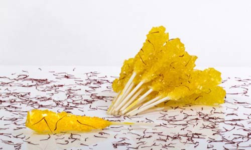 قیمت نبات شاخه زعفرانی 400 گرمی